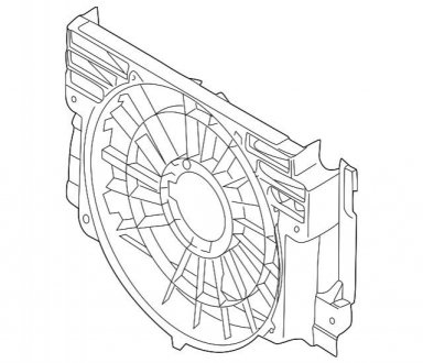 Вентилятор охолодження двигуна BMW 64546906106