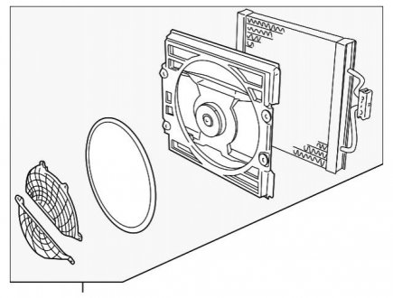 Збірка вентилятора BMW 64546921946 (фото 1)