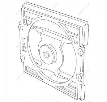 Вентилятор, охолодження двигуна BMW 64548380782