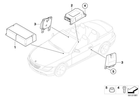 Центральний датчик BMW 65776976466