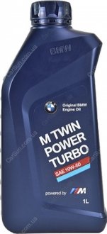 Моторна олія M Twin Power Turbo 10W-60 1 л - (оригінал) BMW 83 21 2 365 924 (фото 1)