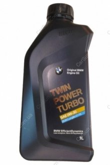 Масло моторное (ENGINE OIL 0W-30 TwinPowerTurbo Longlife-01 SN), 1L BMW 83212365934 (фото 1)