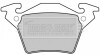 Колодки дискового тормоза BorgWarner BBP1670 (фото 1)