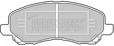 Комплект тормозных колодок BorgWarner BBP1831 (фото 1)