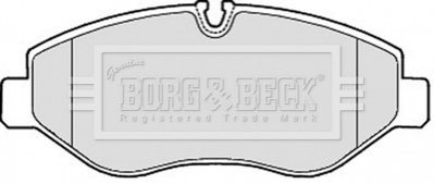Комплект тормозных колодок BorgWarner BBP1974