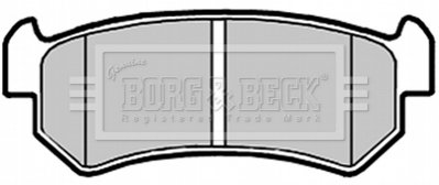 Колодки дискового тормоза BorgWarner BBP2146