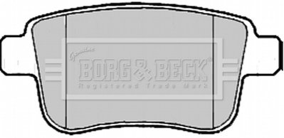 Колодки дискового тормоза BorgWarner BBP2185 (фото 1)