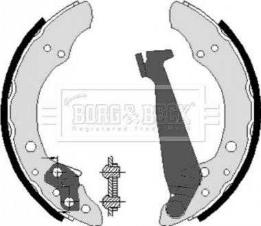 Комплект тормозных колодок - (443609528) BorgWarner BBS6213 (фото 1)