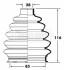 Пыльник BorgWarner BCB6083 (фото 1)