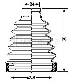 Автозапчастина BorgWarner BCB6201