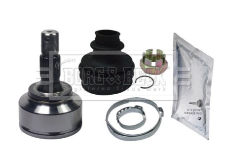 ШРКШ (зовнішній) Citroen Berlingo/C3/C4/Peugeot 207/208/308/3008/5008 08- (25z/34z/58.5mm/86mm/46.5) BorgWarner BCJ1208