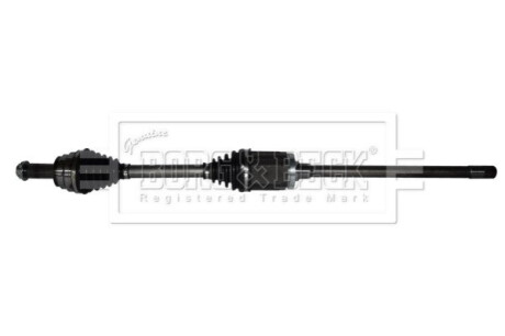 Піввісь (передня) BMW X5 (E70) 06-13/X6 (E71/E72) 08-14 (R) (30x27/1020) BorgWarner BDS1224 (фото 1)