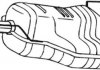 Глушник задній BOSAL 185-605 (фото 1)