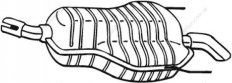 Глушник задній BOSAL 185-647 (фото 1)