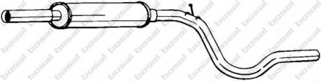 Кронштейн подвески глушителя BOSAL 281-233 (фото 1)