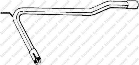 Кронштейн подвески глушителя BOSAL 843-737 (фото 1)