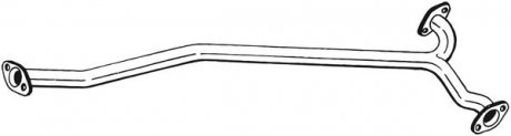 Глушитель, алюм. сталь, передн. часть MAZDA 6 07- BOSAL 850-161 (фото 1)