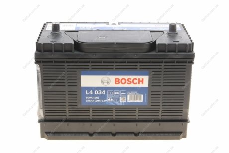 Акумулятор 12В/105Аг/800А/23,7кг BOSCH 0 092 L40 340