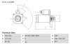 Стартер BOSCH 0 986 016 660 (фото 1)