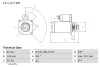 Стартер BOSCH 0 986 017 930 (фото 1)