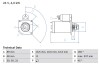 Стартер BOSCH 0986020190 (фото 1)