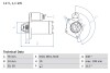 Стартер BOSCH 0 986 020 900 (фото 1)