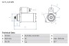 Автозапчастина BOSCH 0 986 023 540 (фото 1)