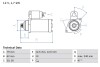 Автозапчастина BOSCH 0 986 025 150 (фото 1)