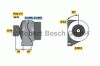 Генератор BOSCH 0 986 049 081 (фото 1)