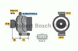 Генератори BOSCH 0 986 049 980