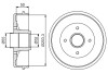 Тормозной барабан BOSCH 0 986 477 171 (фото 1)