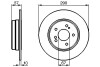 Тормозной диск BOSCH 0 986 478 446 (фото 1)