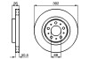 Тормозной диск BOSCH 0 986 478 454 (фото 1)