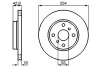 Диск гальмівний TOYOTA Paseo,Sera 1,5 88-99 BOSCH 0 986 478 585 (фото 1)