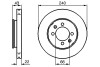 Тормозной диск BOSCH 0 986 478 813 (фото 1)