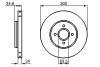 Тормозной диск BOSCH 0 986 479 048 (фото 1)