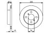 Тормозной диск BOSCH 0986479417 (фото 1)