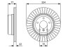 Тормозной диск BOSCH 0 986 479 569 (фото 1)