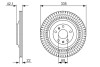 Тормозной диск - (4E0615601L / 4E0615601G / 3D0615601) BOSCH 0 986 479 591 (фото 1)