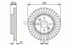 Тормозной диск BOSCH 0 986 479 676 (фото 1)