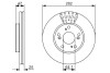 Тормозной диск BOSCH 0 986 479 686 (фото 1)