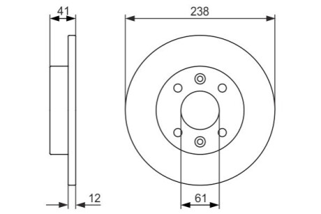 Автозапчастина BOSCH 0986479831 (фото 1)