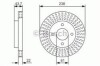 Гальмівний диск NISSAN P. MICRA/NOTE 1,4-1,6 03- BOSCH 0986479A87 (фото 1)