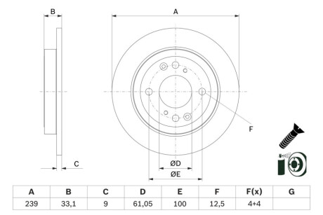 Автозапчасть BOSCH 0986479E95 (фото 1)