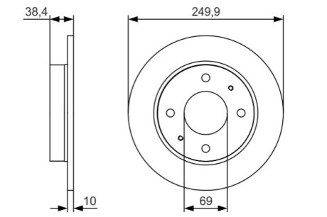 Автозапчасть BOSCH 0986479S84 (фото 1)