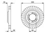 ГАЛЬМІВНИЙ ДИСК. GREAT WALL P. HOVER 2.4 05-10 BOSCH 0986479V88 (фото 1)