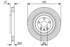 Гальмівний диск FORD Explorer (USA) \'\'F \'\'11>> - кратн. 1 шт BOSCH 0 986 479 W53 (фото 1)