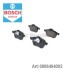 Тормозные колодки - (BS2847 / 95VWX2K021AA / 95VW2K021AA) BOSCH 0986494003 (фото 1)