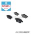 Колодки гальмівні дискові BOSCH 0986494381 (фото 1)