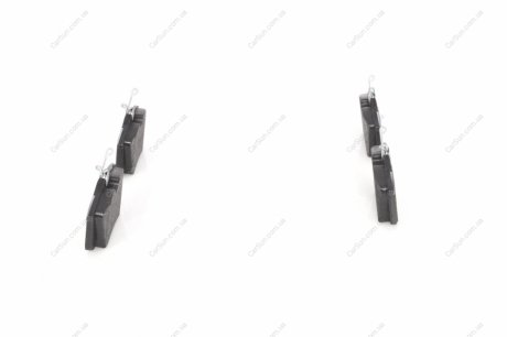 Гальмівні колодки дискові зад. Citroen/Peugeot/Renault/VAG (17mm) BOSCH 0986494399